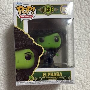 Funko Pop! Movies Elphaba Figure - Green and Black